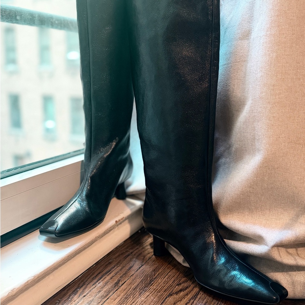 Tory Burch Black Heeled Boots